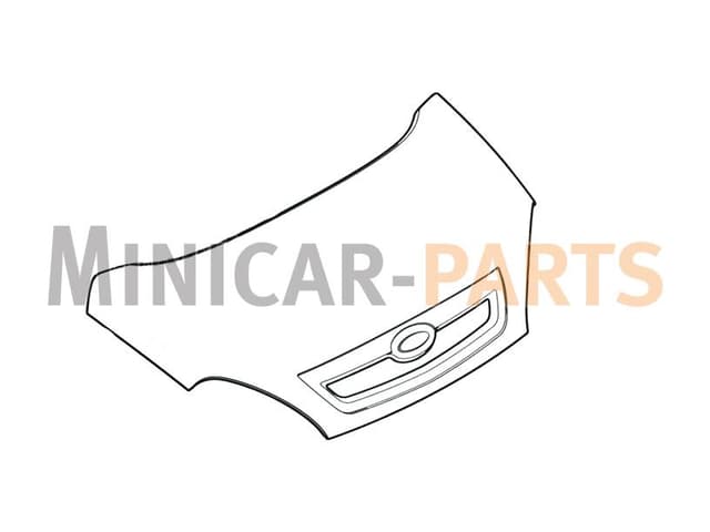 Motorhuv Microcar MGO 1 ABS