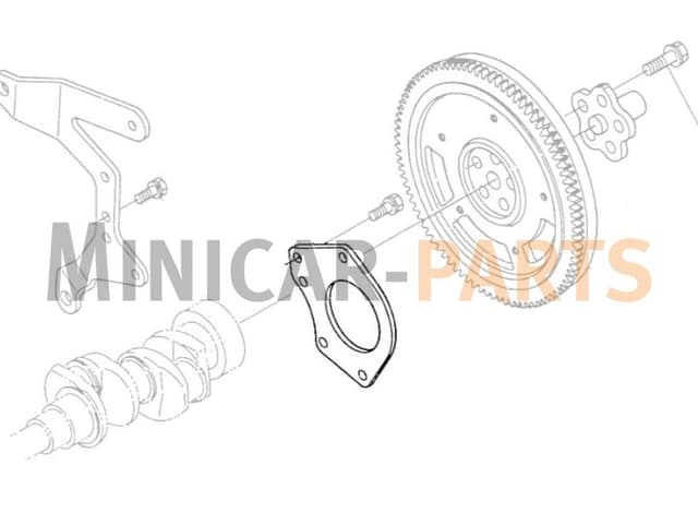 Stöd Startmotor Aixam Kubota Z402 / Z482