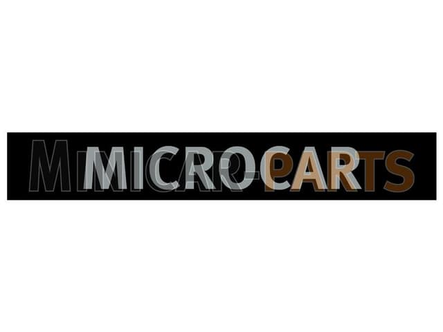 Klistermärke Stötfångare fram Microcar