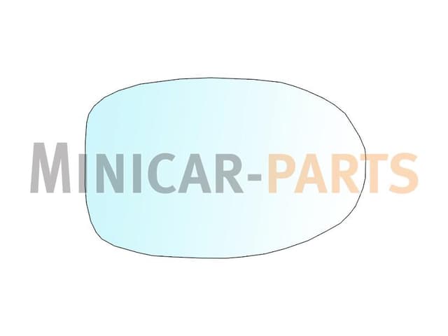 Spegelglas ytterspegel Microcar / Ligier / Chatenet / Casalini / Grecav