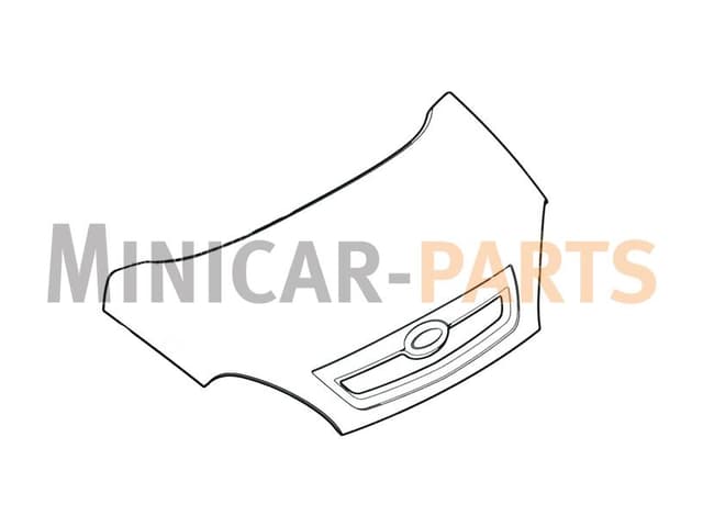 Motorhuv Microcar MGO1