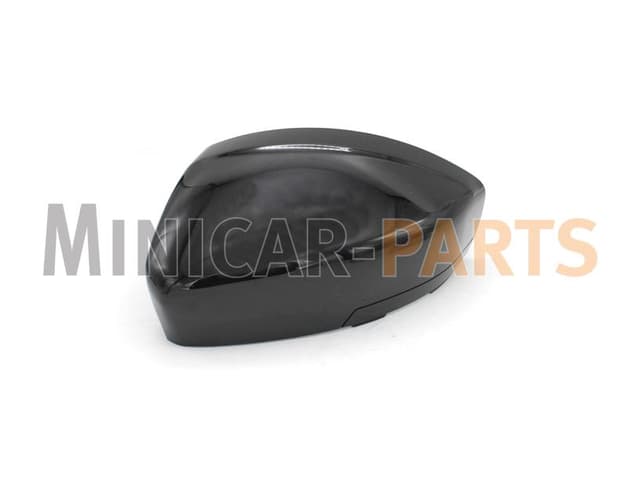 Backspegelkåpa vänster blank svart Ligier JS60