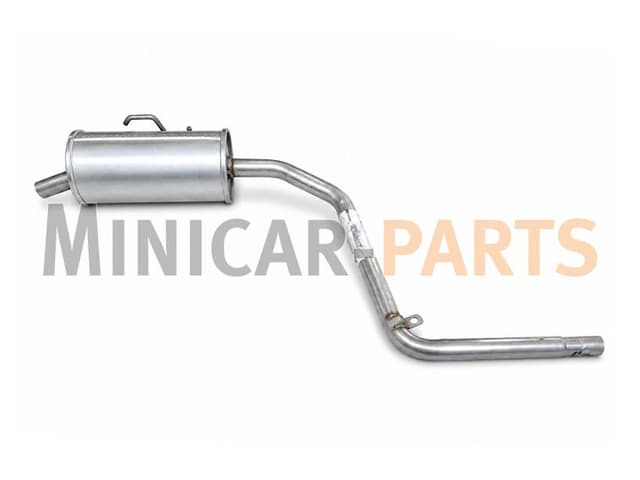 Ändljuddämpare avgassystem Aixam 721 / Scouty ph1