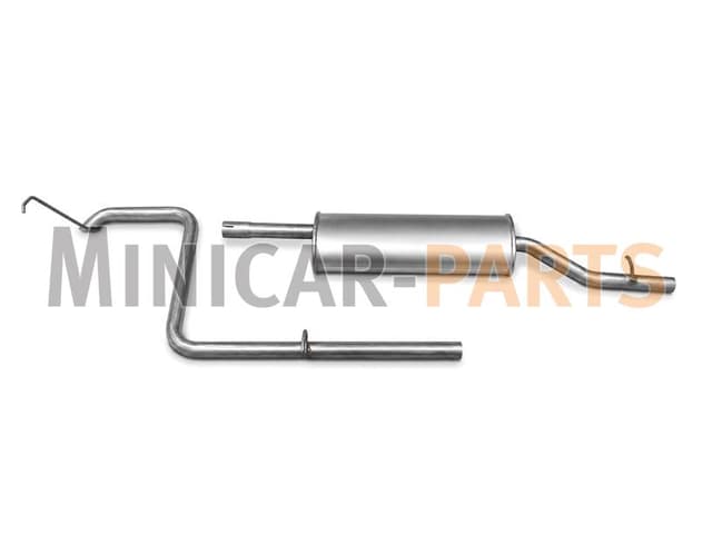 Ändljuddämpare avgassystem Microcar MGO2 / M8 / JSRC