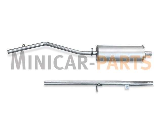 Avgassystem Slutdel Microcar Virgo 3