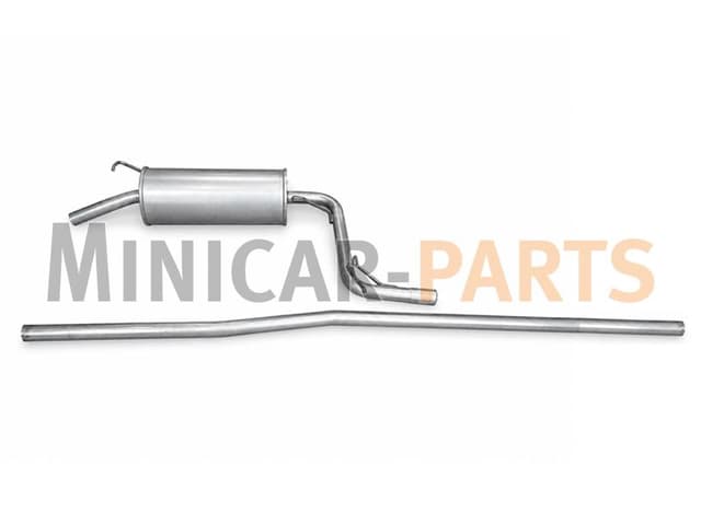 Ändljuddämpare avgassystem Microcar MC2